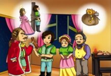 Ba sợi tóc vàng của quỷ>