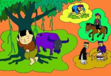 Sự tích cây đa và cây mít