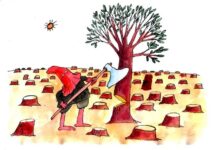 Người tiều phu hóa nai