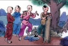 Bốn anh tài sang Tàu