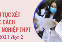 Điều kiện xét đặc cách tốt nghiệp THPT đợt 2 và mẫu đơn