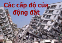 Các cấp độ của động đất