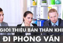 Cách giới thiệu bản thân ấn tượng khi phỏng vấn