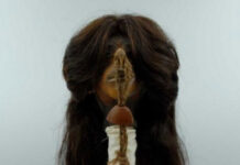 Bí ẩn chiếc đầu tý hon làm từ da người thật