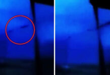 Phát hiện “bóng đen kì lạ” giữa cơn bão tại Mỹ