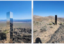 Cấu trúc nguyên khối bí ẩn xuất hiện tại sa mạc Mỹ