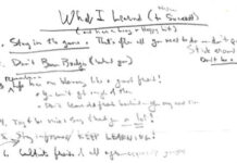 WHAT I LEARNED – NHỮNG ĐIỀU TÔI HỌC ĐƯỢC