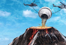 Chuyện gì sẽ xảy ra nếu bịt kín miệng núi lửa bằng bê tông?