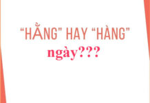 Hàng ngày hay hằng ngày? Khi nào dùng ‘hàng ngày’, khi nào dùng ‘hằng ngày’