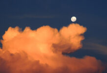 Giải mã hiện tượng mặt trăng “thơ thẩn trên trời” vào ban ngày