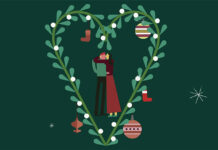 “Nụ hôn dưới cây tầm gửi” trong lễ Giáng Sinh: tục lệ này bắt nguồn từ đâu và có ý nghĩa gì?