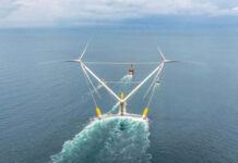 Giàn turbine gió kép mạnh nhất thế giới ra khơi