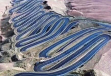 “Hoa mắt chóng mặt” với tuyến đường cổ quanh co có 600 khúc cua