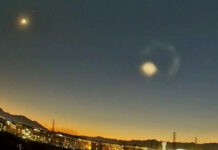 Vật thể giống UFO lao qua bầu trời Bắc Kinh