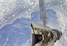 Ngắm phía Bắc Việt Nam nhìn từ độ cao 400km do phi hành gia vũ trụ quay