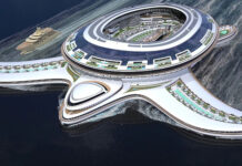 Ngắm mẫu siêu du thuyền khổng lồ chứa 60.000 người, mất 8 năm chế tạo với 8 tỷ USD