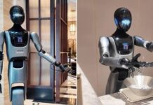 Nhà sản xuất robot Trung Quốc ra mắt quản gia hình người và máy cắt cỏ tự hành tại CES 2026