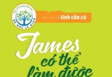 Bài Học Về Tính Cần Cù – James Có Thể Làm Được (Song Ngữ)
